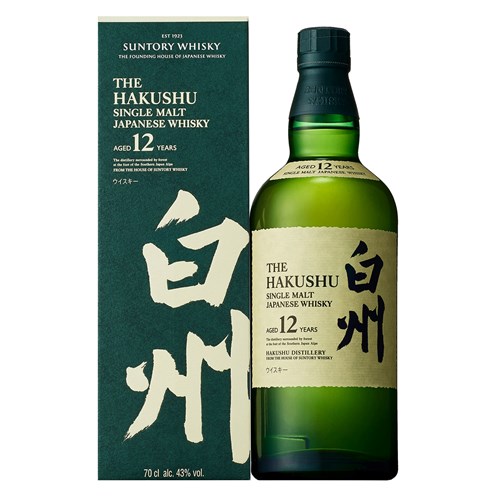 Suntory Hakushu 12 Year Old Whisky, 70cl - Fast Shipping